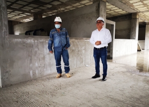 Continuación de obra fue verificada por alcalde de Atacames