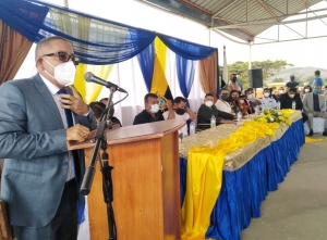 Primer Personero Municipal de Atacames conmemoró 65 años de parroquialización de Tonchigüe