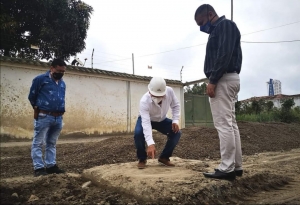 ‘Primero construiremos alcantarillado sanitario, luego haremos intervención vial’ alcalde Fredy Saldarriaga  Corral