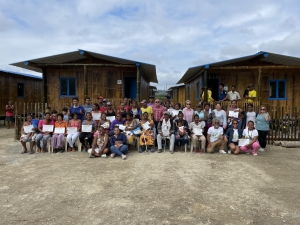 31 casas fueron entregadas a personas que vivían en zonas de riesgo